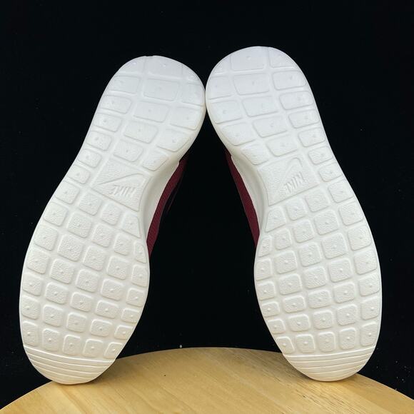 Nike Roshe One Run Team Red Burgundy Ash Grey Sail 511881-613 Men's Size 9 - Picture 9 of 9